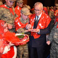 Engelli gençlere asker kınası yakıldı 