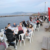 Mudanya’da denize nazır iftar 
