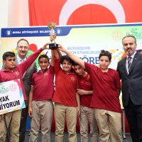 Okul sporlarına coşkulu final  