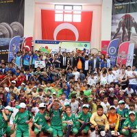 Okul sporlarına coşkulu final  