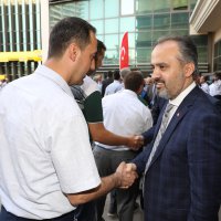 Büyükşehir ailesi bayramlaştı 