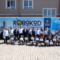Robotik kodlamada sertifika heyecanı 