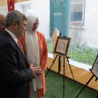 BUSMEK’ten Amman’da ebru sergisi 