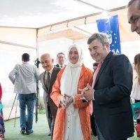 BUSMEK’ten Amman’da ebru sergisi 