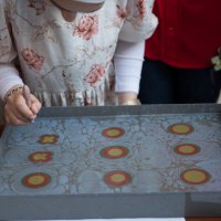 BUSMEK’ten Amman’da ebru sergisi 