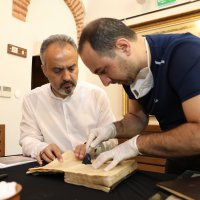 Müzelik el yazmalarına yoğun bakım tedavisi 