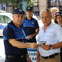 Zabıta bu kez eğitim için sahada 