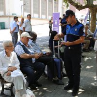 Zabıta bu kez eğitim için sahada 