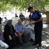 Zabıta bu kez eğitim için sahada 