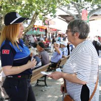 Zabıta bu kez eğitim için sahada 