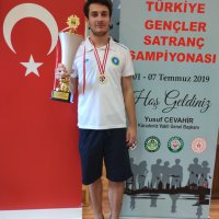 Canalp Cansun, Türkiye Satranç şampiyonu 