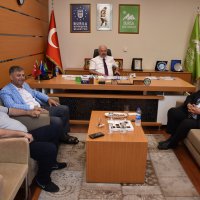 Şevket Orhan’a tebrik ziyaretleri 