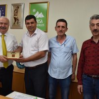 Şevket Orhan’a tebrik ziyaretleri 