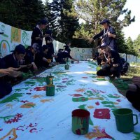 Gençlik kamplarında coşku sürüyor 