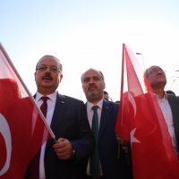 Bursa darbeye karşı tek yürek 