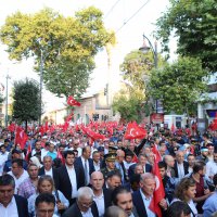 Bursa darbeye karşı tek yürek 