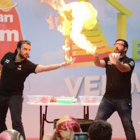 Bilim Avcıları gençlik kampında  