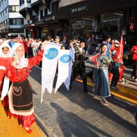 Ata sporlarına kortej ile start  