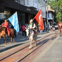 Ata sporlarına kortej ile start  