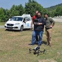 Barajlar drone ile kontrol altında 