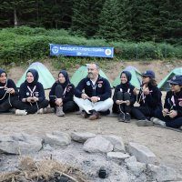 Başkan Aktaş, izcilik kampında 