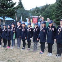 Başkan Aktaş, izcilik kampında 