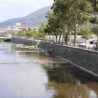 Gemlik’in dereleri Büyükşehir ile daha temiz 