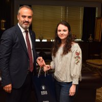 Üniversitelilerden Büyükşehir’e rehberlik teşekkürü 