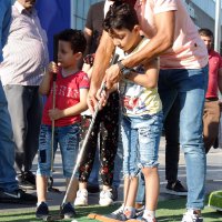 Şehrin göbeğinde golf keyfi 