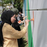 Gençler şehre ‘renk’ kattı  