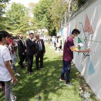 Gençler şehre ‘renk’ kattı  