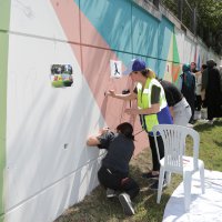 Gençler şehre ‘renk’ kattı  