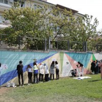 Gençler şehre ‘renk’ kattı  