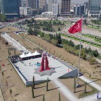 Şehitler diyarına görkemli anıt 