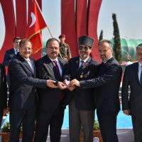 Şehitler diyarına görkemli anıt 