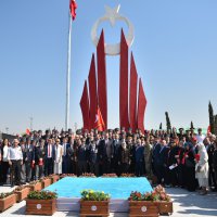 Şehitler diyarına görkemli anıt 