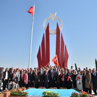 Şehitler diyarına görkemli anıt 