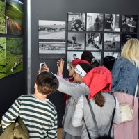 BursaFotoFest’e öğrenciler çıkarma yaptı 