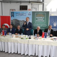 Gemlikli heyelan mağdurlarının konut sevinci 