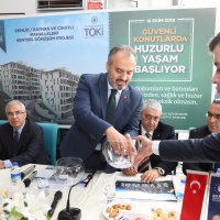 Gemlikli heyelan mağdurlarının konut sevinci 