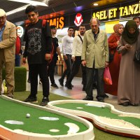 Golf keyfi yer altına indi 