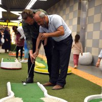 Golf keyfi yer altına indi 