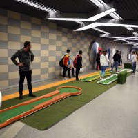 Golf keyfi yer altına indi 