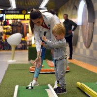 Golf keyfi yer altına indi 