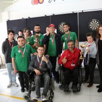  ‘Engelsiz Dart Cumhuriyet Kupası’nda ödül heyecanı  