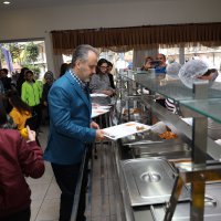 Başkan Aktaş, kamp heyecanına ortak oldu  