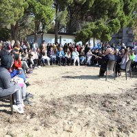 Başkan Aktaş, kamp heyecanına ortak oldu  