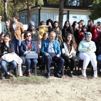 Başkan Aktaş, kamp heyecanına ortak oldu  