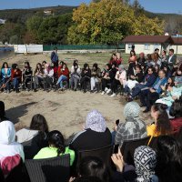 Başkan Aktaş, kamp heyecanına ortak oldu  