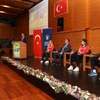 Sporun yıldızları, Bursalılar'la buluştu  